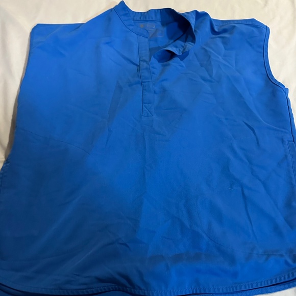 FIGS Royal Blue Scrub Set Rafaela Top + Zamora Jogger Size L | EUC PO 2437 - Picture 2 of 8